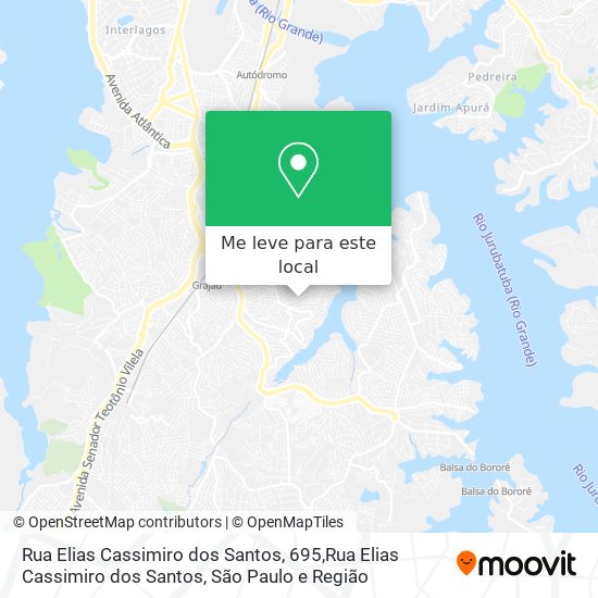 Rua Elias Cassimiro dos Santos, 695,Rua Elias Cassimiro dos Santos mapa