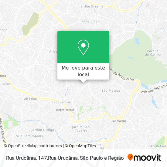 Rua Urucânia, 147,Rua Urucânia mapa
