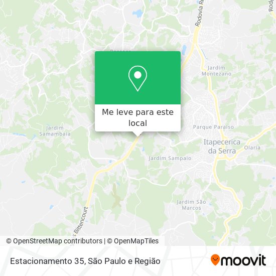 Estacionamento 35 mapa