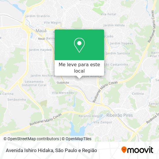 Avenida Ishiro Hidaka mapa