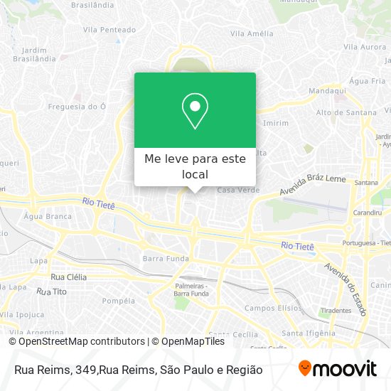 Rua Reims, 349,Rua Reims mapa