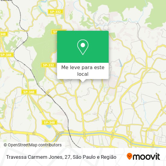 Travessa Carmem Jones, 27 mapa