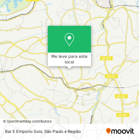 Bar E Emporio Gois mapa