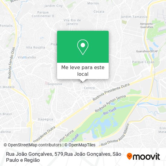 Rua João Gonçalves, 579,Rua João Gonçalves mapa