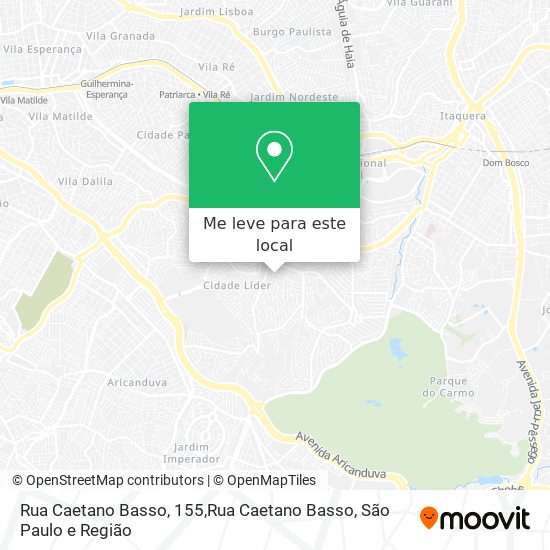 Rua Caetano Basso, 155,Rua Caetano Basso mapa