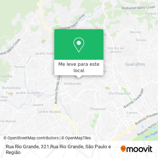 Rua Rio Grande, 321,Rua Rio Grande mapa