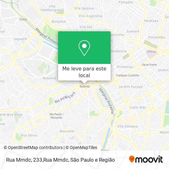 Rua Mmdc, 233,Rua Mmdc mapa