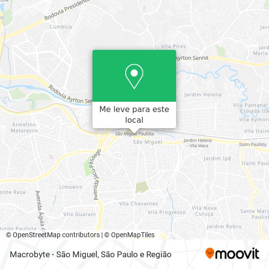 Macrobyte - São Miguel mapa