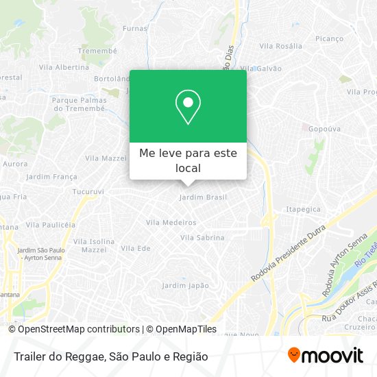 Trailer do Reggae mapa