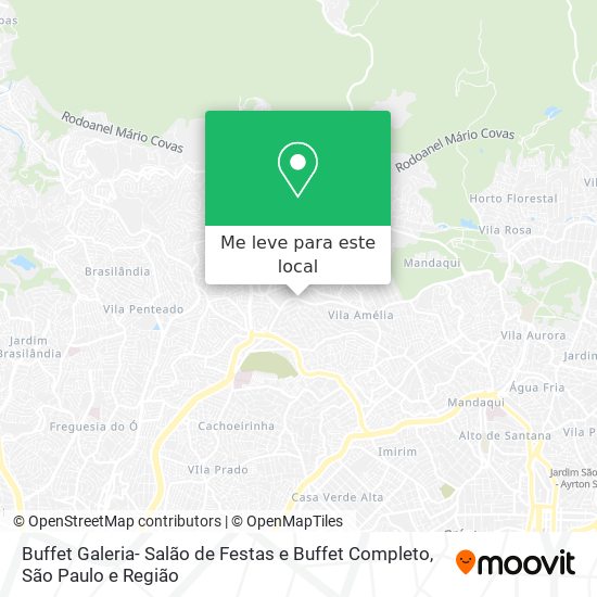 Buffet Galeria- Salão de Festas e Buffet Completo mapa