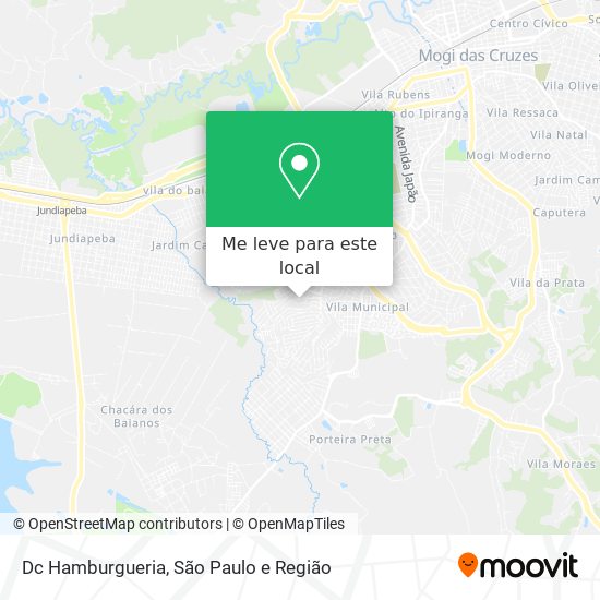 Dc Hamburgueria mapa