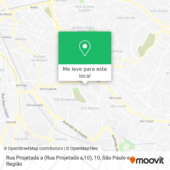 Rua Projetada a (Rua Projetada a,10), 10 mapa