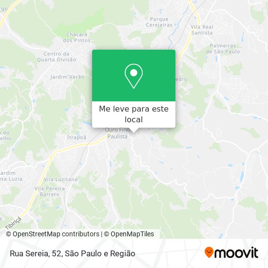 Rua Sereia, 52 mapa