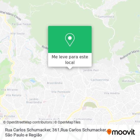 Rua Carlos Schumacker, 361,Rua Carlos Schumacker mapa