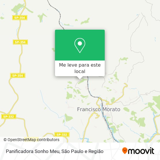 Panificadora Sonho Meu mapa