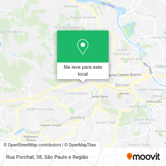 Rua Porchat, 38 mapa
