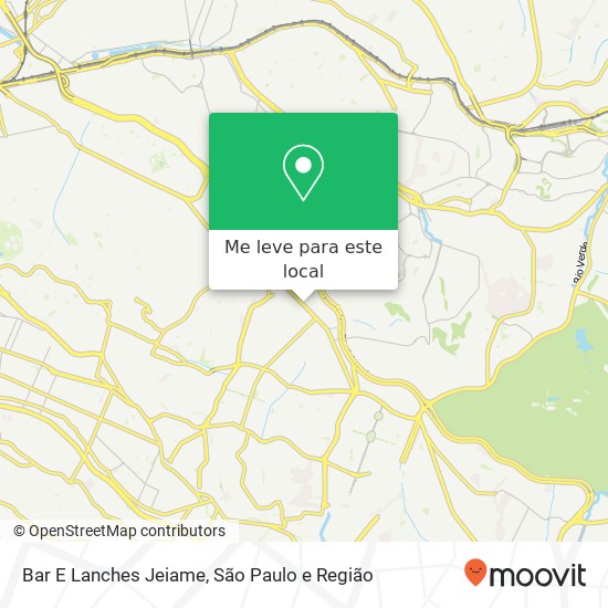 Bar E Lanches Jeiame, Avenida Rio das Pedras, 1537 Aricanduva São Paulo-SP 03452-100 mapa