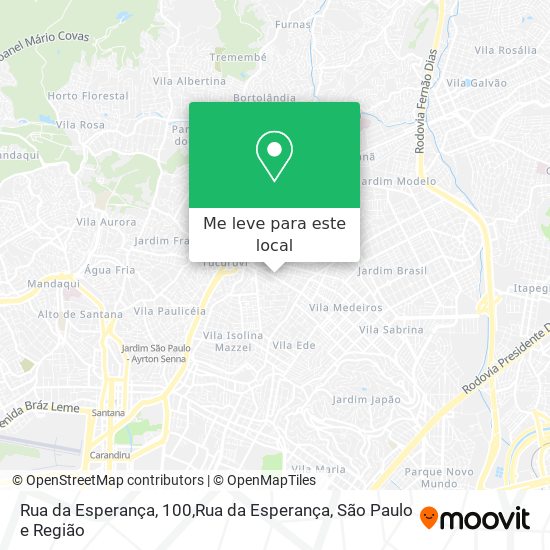 Rua da Esperança, 100,Rua da Esperança mapa