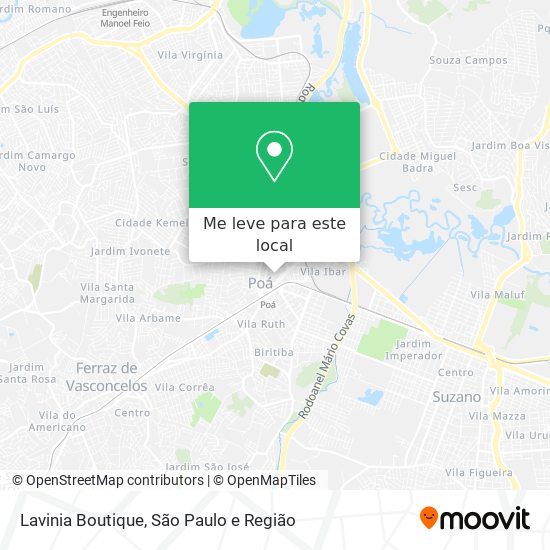Lavinia Boutique mapa