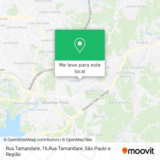Rua Tamandaré, 76,Rua Tamandaré mapa