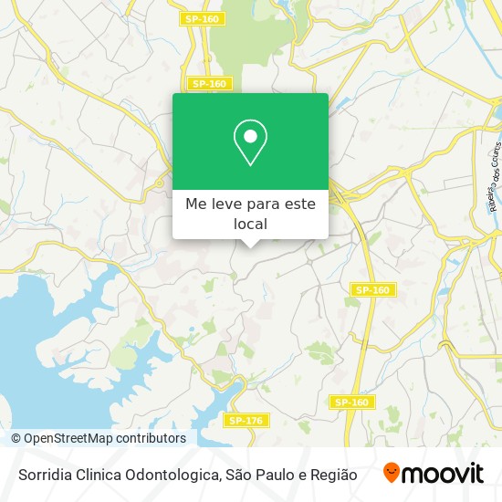 Sorridia Clinica Odontologica mapa