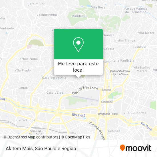 Akitem Mais mapa