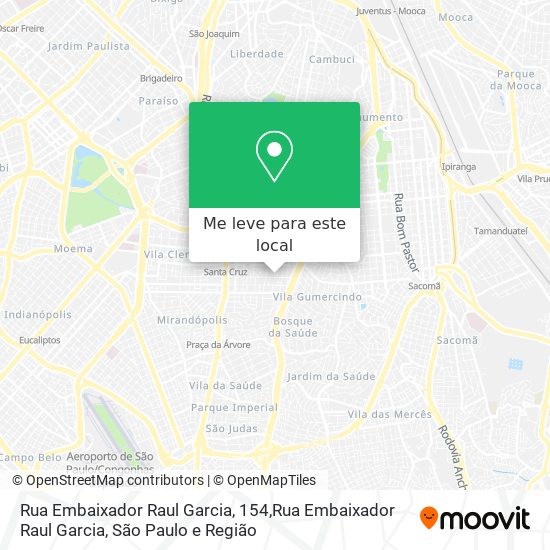 Rua Embaixador Raul Garcia, 154,Rua Embaixador Raul Garcia mapa