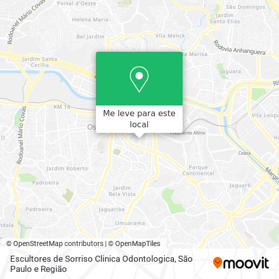 Escultores de Sorriso Clinica Odontologica mapa