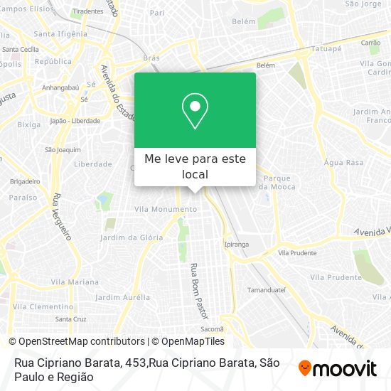 Rua Cipriano Barata, 453,Rua Cipriano Barata mapa