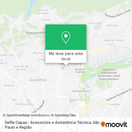 Selfie Capas - Acessórios e Assistência Técnica mapa