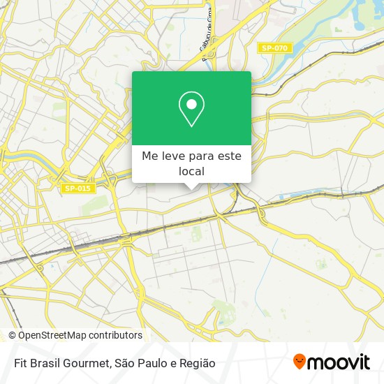 Fit Brasil Gourmet mapa