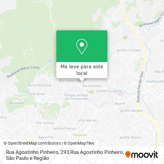 Rua Agostinho Pinheiro, 293,Rua Agostinho Pinheiro mapa