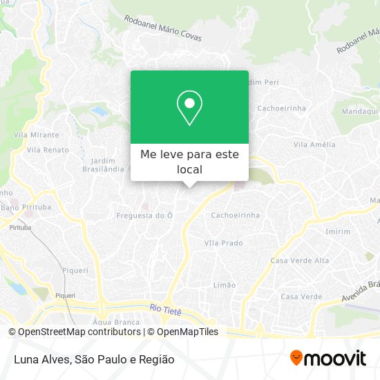 Luna Alves mapa