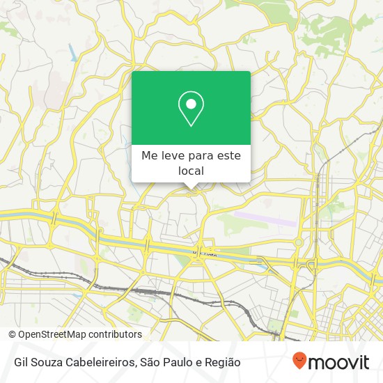 Gil Souza Cabeleireiros, Avenida Casa Verde, 1487 Casa Verde São Paulo-SP 02519-200 mapa