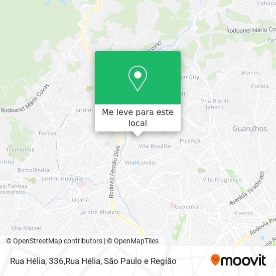 Rua Hélia, 336,Rua Hélia mapa