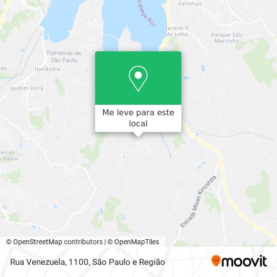 Rua Venezuela, 1100 mapa