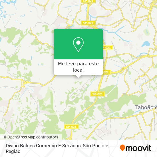 Divino Baloes Comercio E Servicos mapa