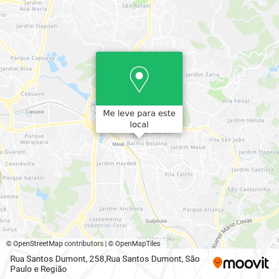 Rua Santos Dumont, 258,Rua Santos Dumont mapa