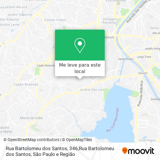 Rua Bartolomeu dos Santos, 346,Rua Bartolomeu dos Santos mapa