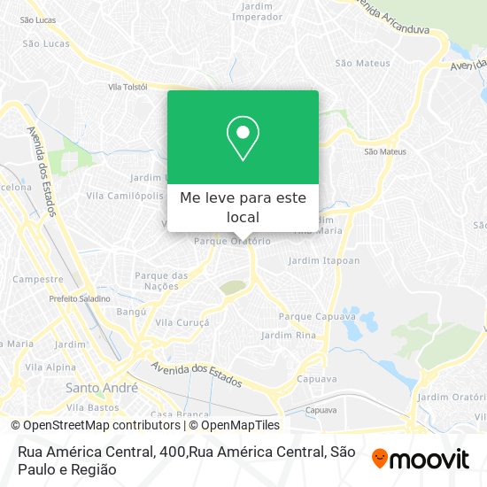 Rua América Central, 400,Rua América Central mapa
