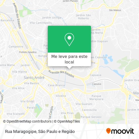 Rua Maragogipe mapa