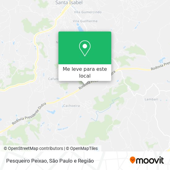 Pesqueiro Peixao mapa