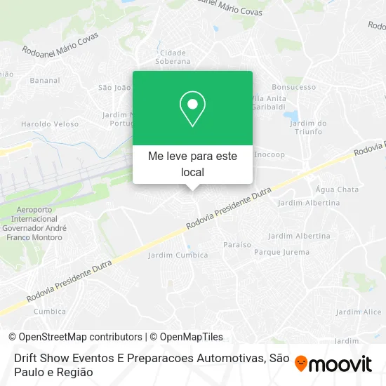 Drift Show Eventos E Preparacoes Automotivas mapa