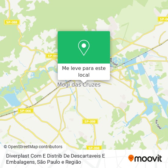Diverplast Com E Distrib De Descartaveis E Embalagens mapa