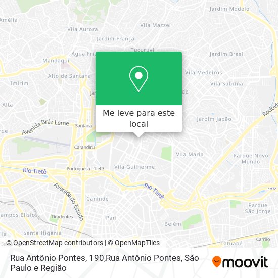 Rua Antônio Pontes, 190,Rua Antônio Pontes mapa