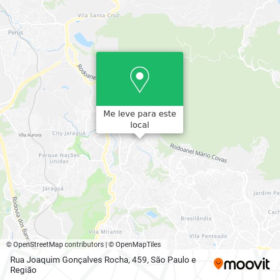 Rua Joaquim Gonçalves Rocha, 459 mapa