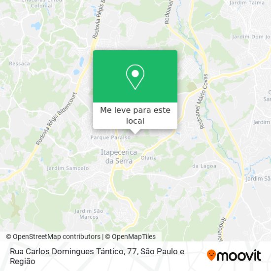 Rua Carlos Domingues Tántico, 77 mapa