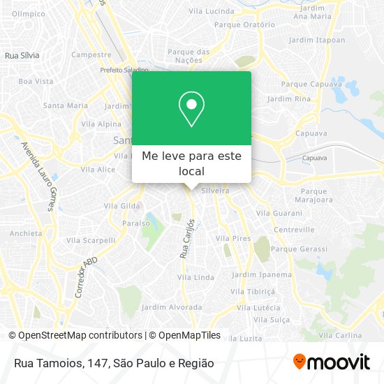 Rua Tamoios, 147 mapa