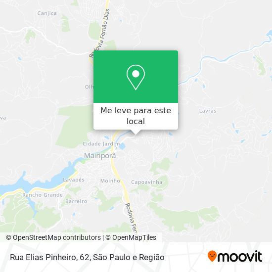 Rua Elias Pinheiro, 62 mapa