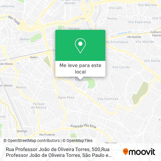 Rua Professor João de Oliveira Torres, 500,Rua Professor João de Oliveira Torres mapa